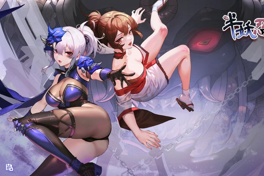 安卓+电脑【神作卡牌SLG全动态全CV】半妖忍少女 官中步兵 joi模拟器玩-大壮社区