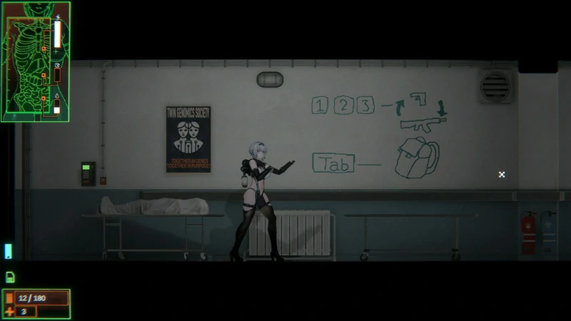 图片[2]-电脑版【横版ACT_动态】青色大脑CYAN BRAIN v1.13 官中 步-大壮社区