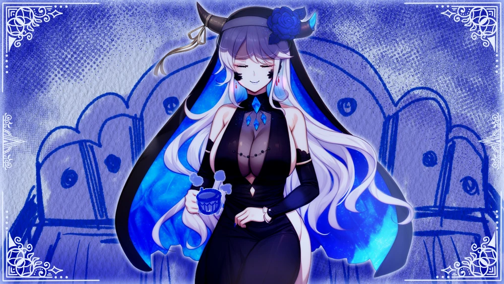 图片[2]-安卓+电脑【互动SLG全CV】我与苍蓝之森的盲眼魔女 新作 步-大壮社区