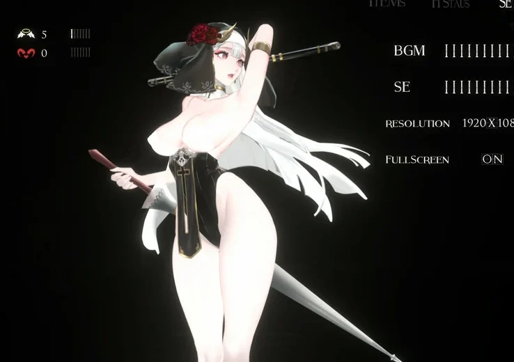 电脑版【究极ACT官中全动态】棘罪修女v0.75 骑-大壮社区