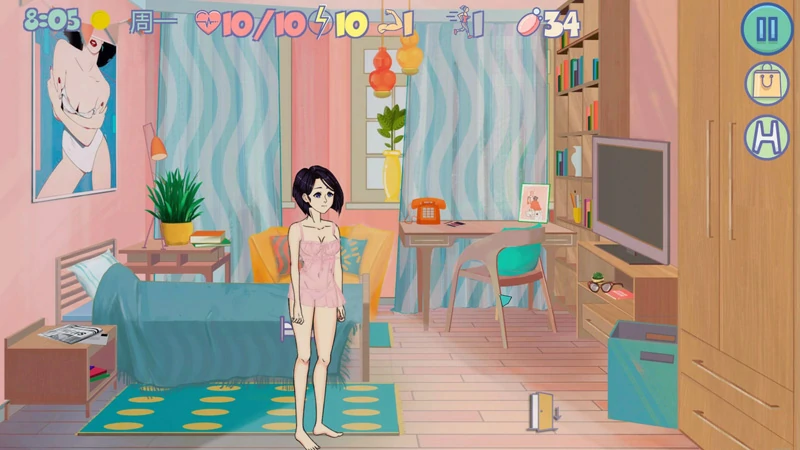 图片[3]-安卓+电脑【SLG动态】疯狂新生活~Insoxsity 正式完结版 步-大壮社区