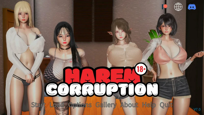 图片[1]-安卓+电脑【SLG动态】后宫腐化 Harem Corruption v7.0 步-大壮社区
