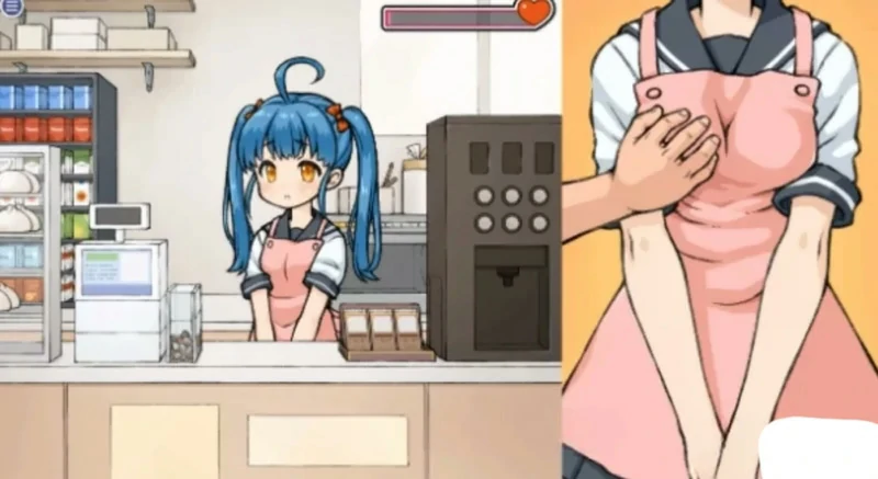 图片[3]-安卓+电脑【SLG/CV】透明人间：对便利店女孩的恶作剧 骑-大壮社区