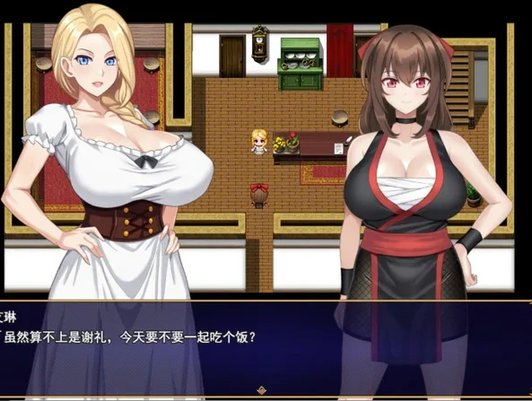 电脑版【热门RPG汉化】红焰忍姬桃花 – 银魔堕落姬谭-AI汉化版+存档【新汉化1.7G】-大壮社区