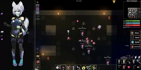 图片[1]-电脑版【RPG角色扮演】变态地牢-玩偶柜 Kinky Dungeon v5.4.78-大壮社区