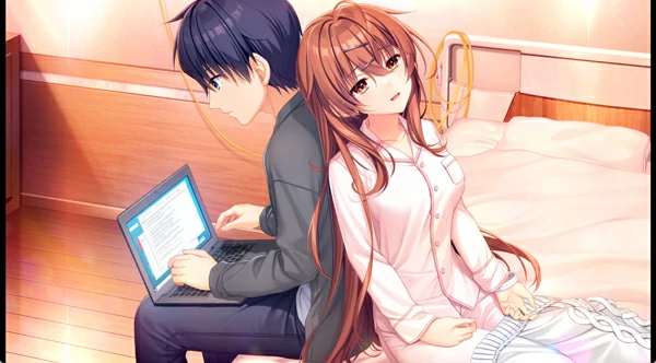 安卓+电脑【ADV汉化CV】创作少女的恋爱方式1.01 骑 ty模拟器玩-大壮社区