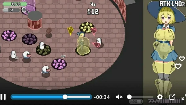 电脑版【像素/ACT/官中】Magi-Iki.落第魔女与H的魔手0.152 步-大壮社区